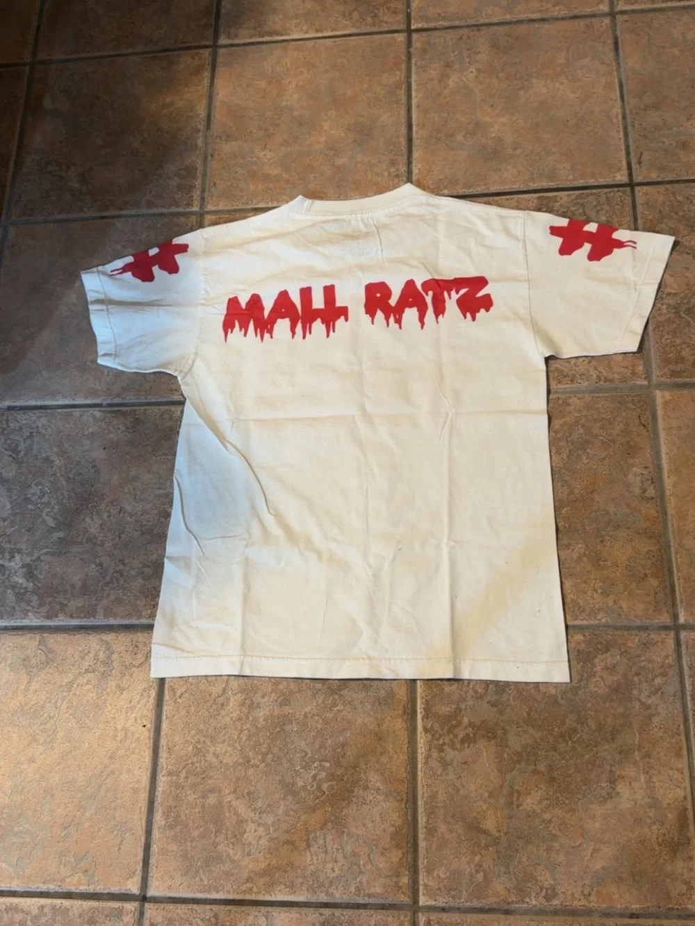 Been Trill White Short Sleeve Graphic Tee - Red Logo